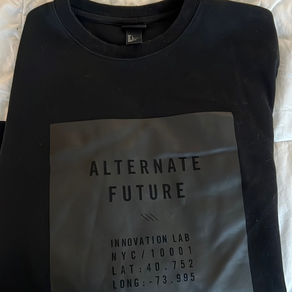 Crew neck.